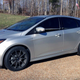 Third-gen Mazdaspeed3 on Sparco Assetto Garas. Those are matte grey, not gloss black.